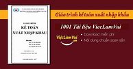 Giáo Trình Pháp Luật Về Xuất Nhập Khẩu Qua Biên Giới